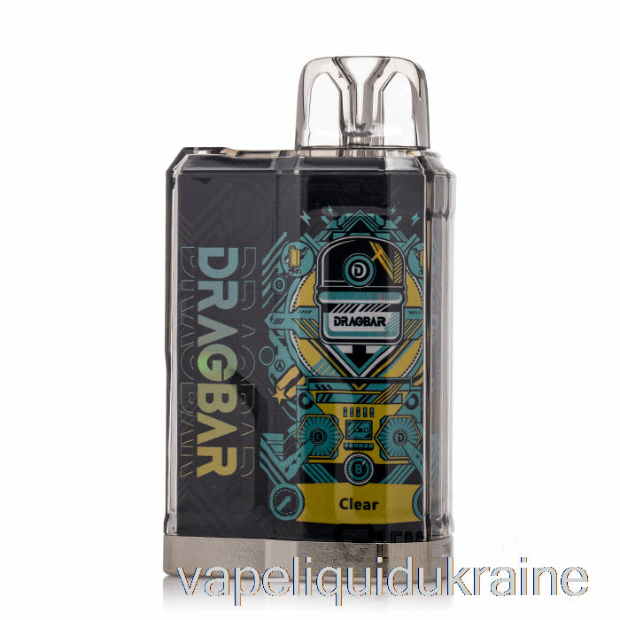 Vape Liquid Ukraine DRAGBAR B3500 Disposable Clear